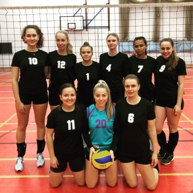 Cardiff Falcons Volleyball team