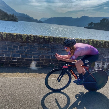Triathlete with dream to turn professional 