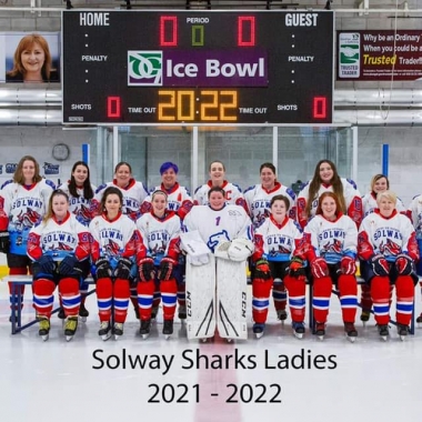 Solway Shark Ladies Ice Hockey Team